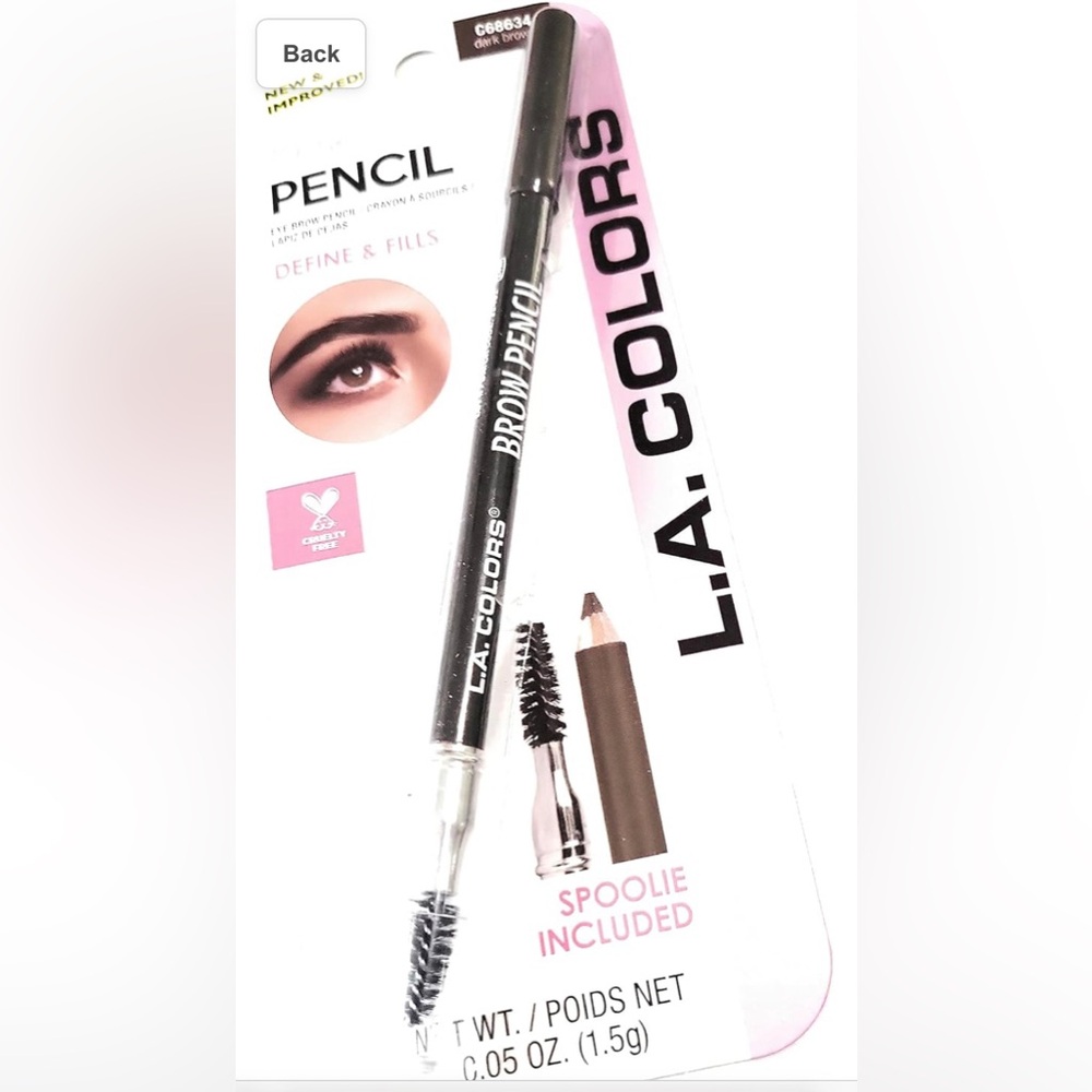 ✨⚡️💥 NEW L.A. COLORS BROW PENCIL W/ BRUSH - DEFINE & FILLS BROWS